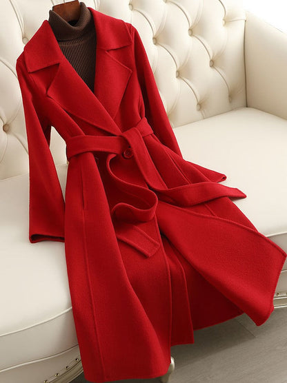 Inez - Lang kåpe med vendbart design