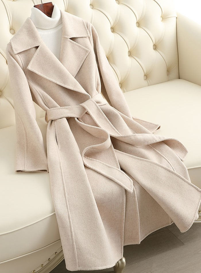 Inez - Lang kåpe med vendbart design
