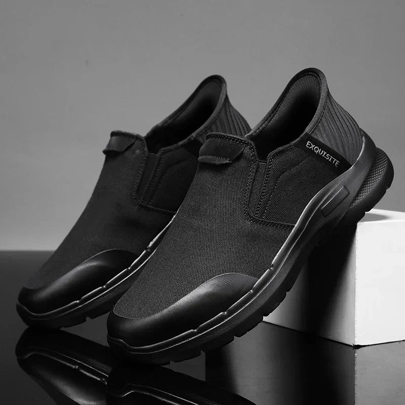 Oliver - Slanke slip-on-loafers med elastiske sidepaneler