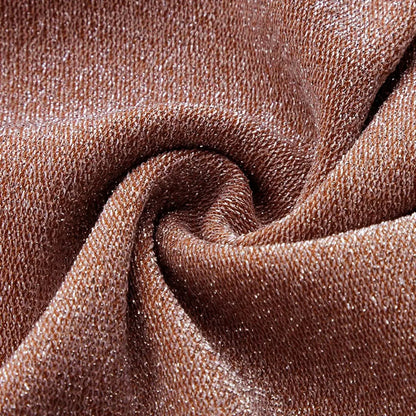 Selena - Paljett bodycon-kjole med V-hals og frynseermer