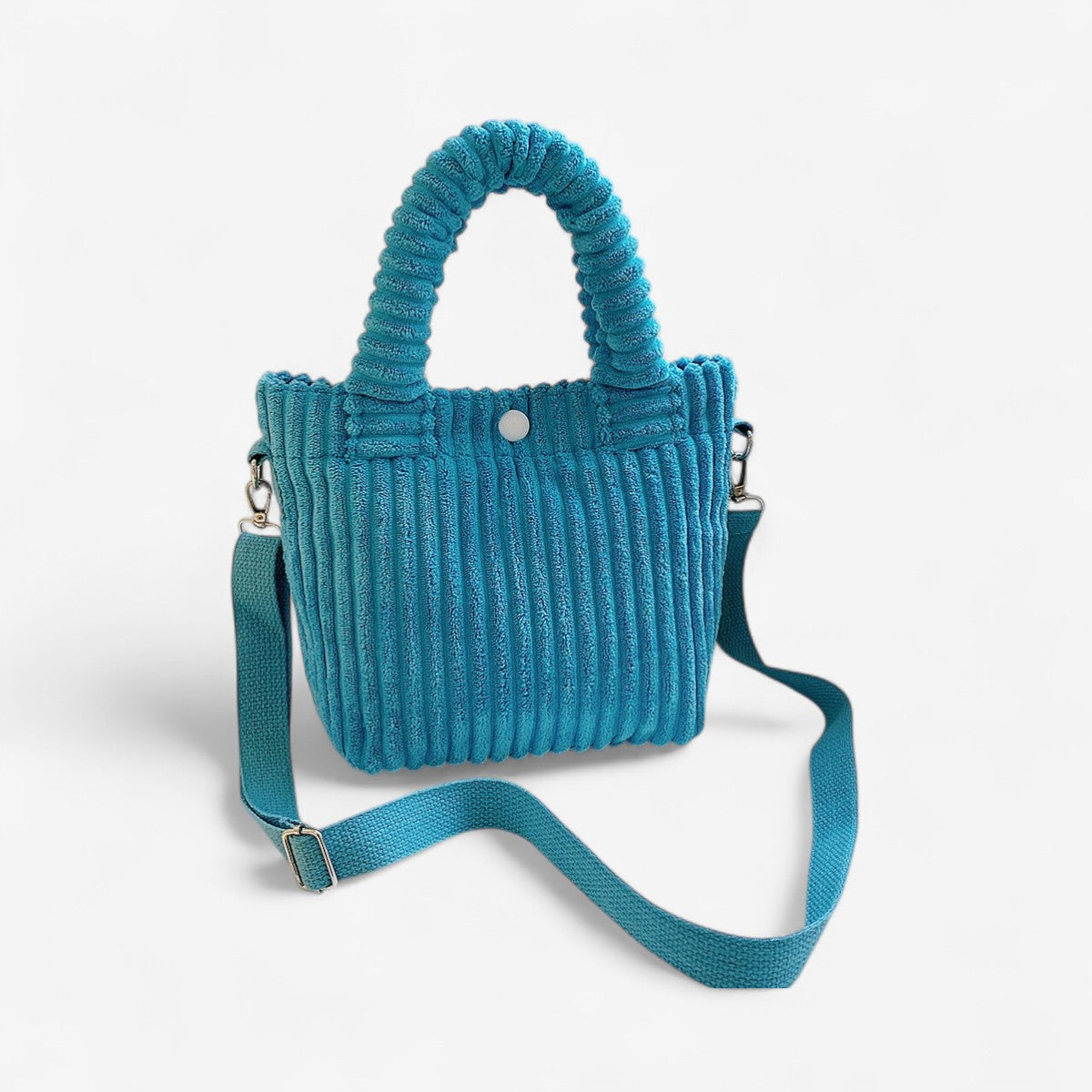 Sylara – Rektangulær Skulderveske med Justerbar Stropp