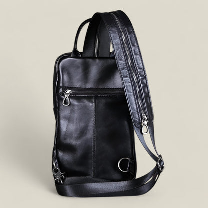 Emil - Elegant Allsidig Brystveske/Ryggsekk med Romslig Design-2