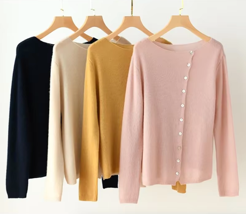Sophia - Koselig cardigan med knapp og avslappet passform