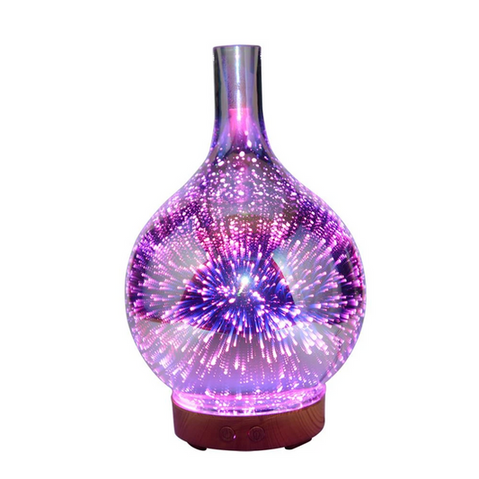 HushAura – Kompakt USB-diffuser med mykt lys og mild aroma