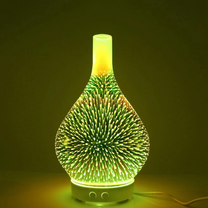 HushAura – Kompakt USB-diffuser med mykt lys og mild aroma