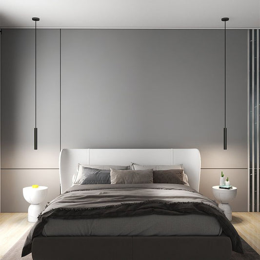 RadiantGlow - Elegant svart LED-pendel for en koselig atmosfære