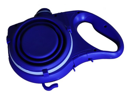 HydraWalk - Hundebånd med sammenleggbar skål for hydrering og kontroll