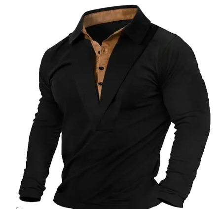 Conrad - Langermet Slim Fit Knappekrage Sweatshirt