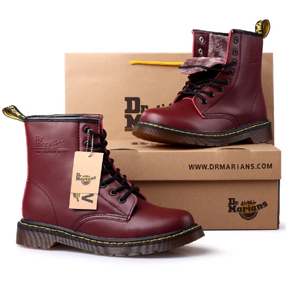 Baldwin - Varm og Komfortabel Pelsforet Ankelstøvlett med Sklisikker Såle