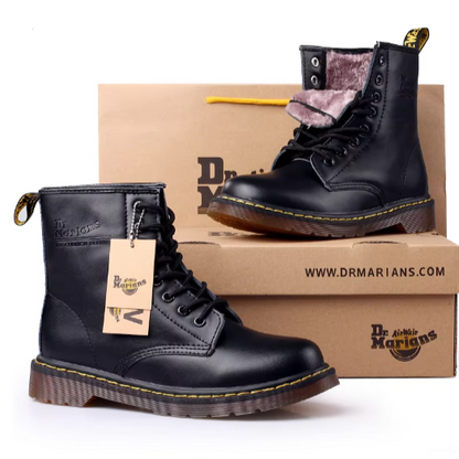 Baldwin - Varm og Komfortabel Pelsforet Ankelstøvlett med Sklisikker Såle