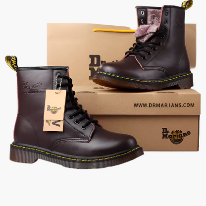 Baldwin - Varm og Komfortabel Pelsforet Ankelstøvlett med Sklisikker Såle