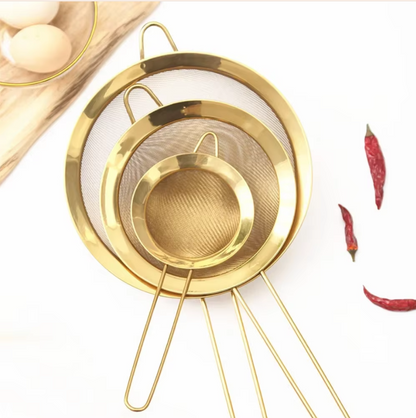 MultiSift - 3-i-1 Sift Rinse Sil med ergonomisk håndtak