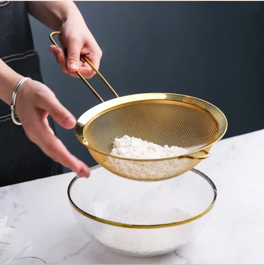 MultiSift - 3-i-1 Sift Rinse Sil med ergonomisk håndtak
