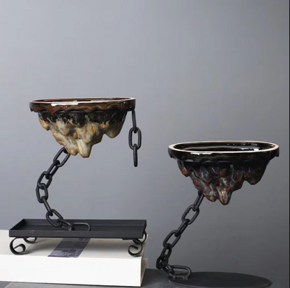 VerdaNest - Hengende Skulpturelle Plantekasser med Sofistikert Utsagn