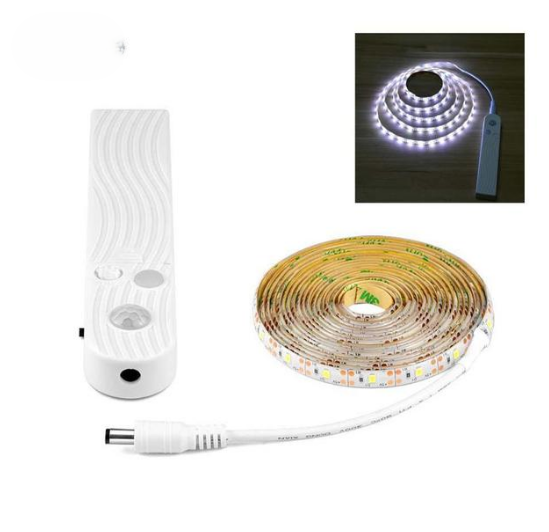BrightMotion - LED lysstripe med batteribevegelsessensor for øyeblikkelig belysning