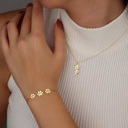 Alara - Armbånd med poteavtrykk som kan tilpasses