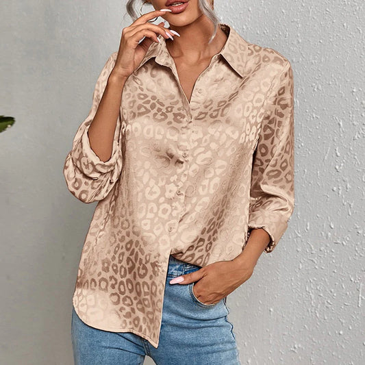 Mathilde - Elegant langermet bluse med flatterende passform og klassisk stil