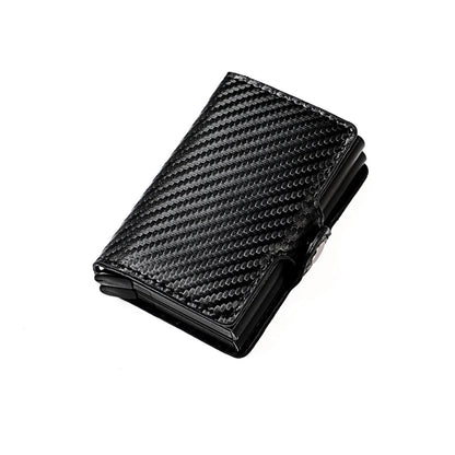 VaultShield – RFID-Blokkerende Lommebok med Doble Popup-Kortholdere