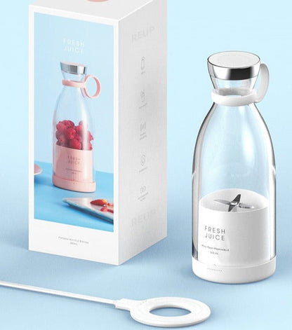 BlendPro - Bærbar Elektrisk Smoothie Blender med Fire Blader