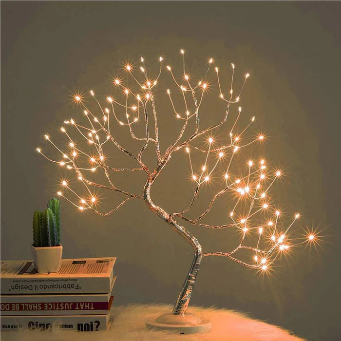 GlowTree – Elegant LED-trelampe med myk glød for en koselig atmosfære