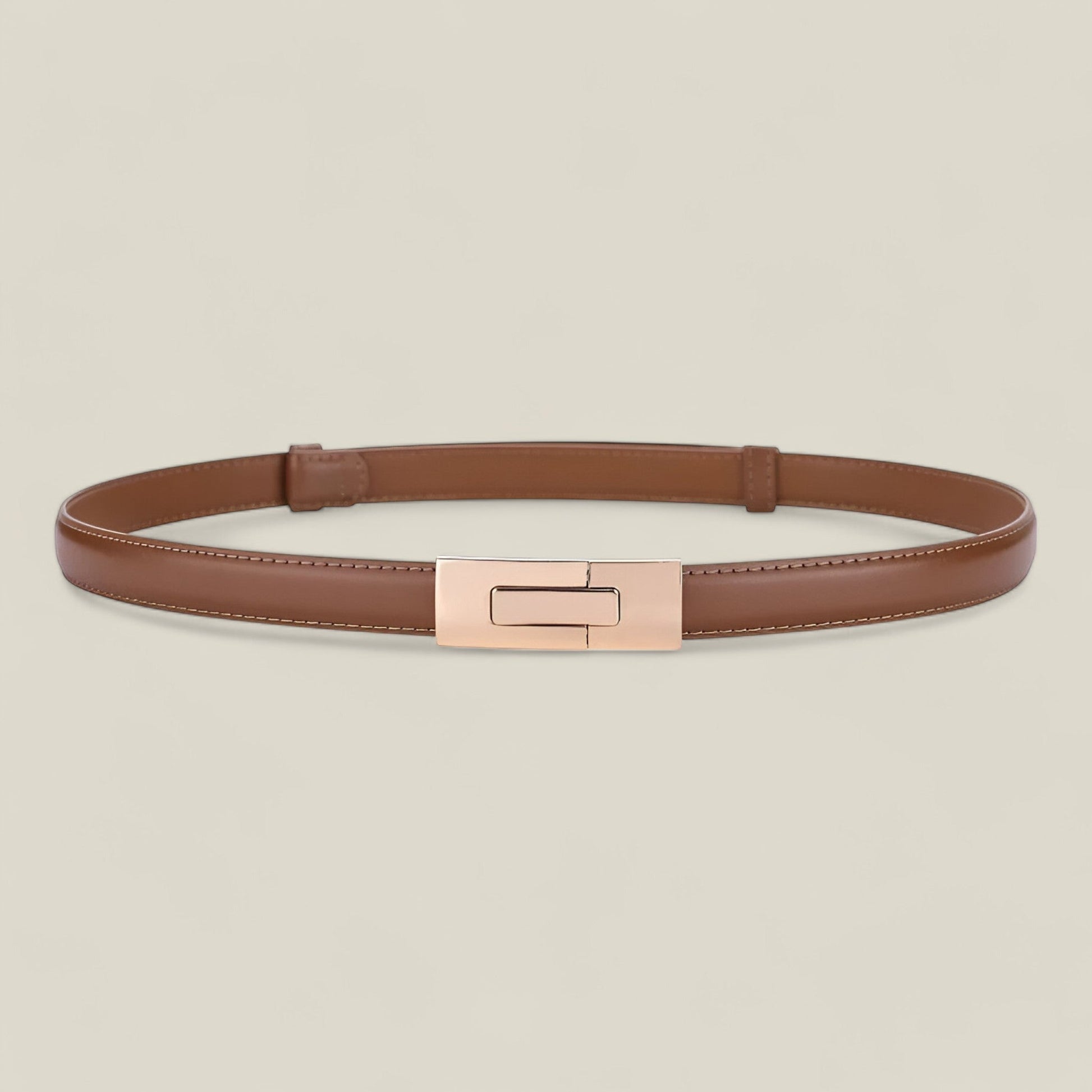 Variant image for Emma - Elegant Slank Belte med Gullspenne-2