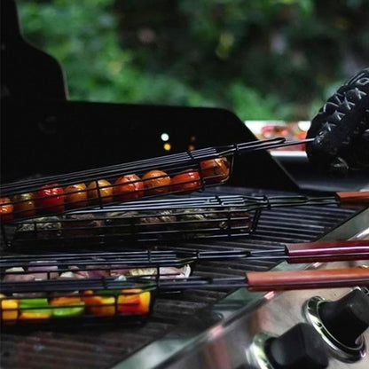 GrillEdge – Premium Grillkurvsett med sikre håndtak