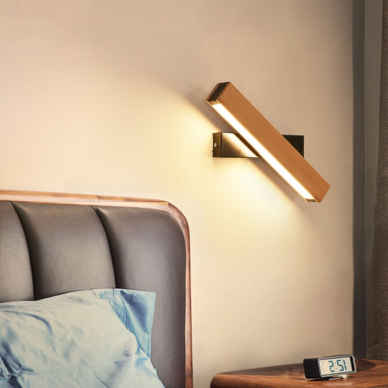 LumaLight - 360° roterbar LED-vegglampe med justerbar fargetemperatur