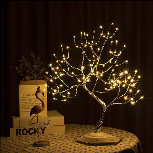 GlowTree – Elegant LED-trelampe med myk glød for en koselig atmosfære