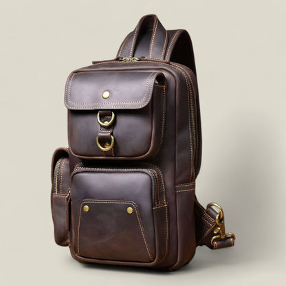 Ely - Elegant Vintage-Inspired Skulderveske Dame-5