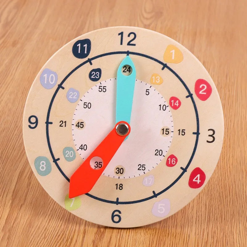 LearnTime – Pedagogisk Trelekeklokke med Barnevennlig Design