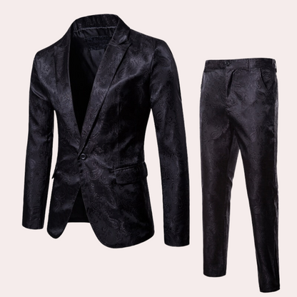 Lucas – Stilig todelt dresssett med blazer og slim-fit bukser