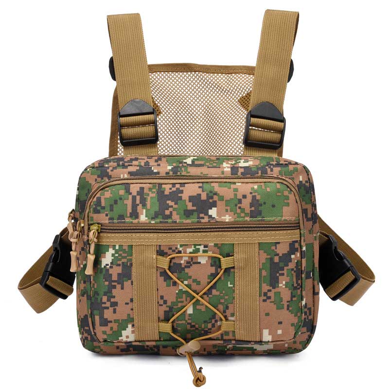 RidgeCore - Tactical brystet Rigg Veske med justerbar skulderreim