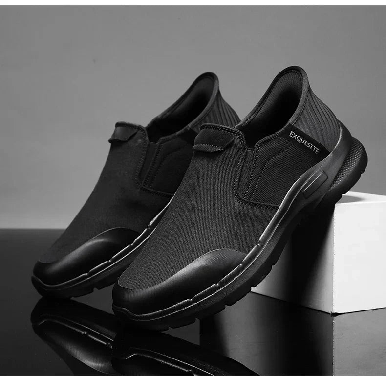 Oliver - Slanke slip-on-loafers med elastiske sidepaneler