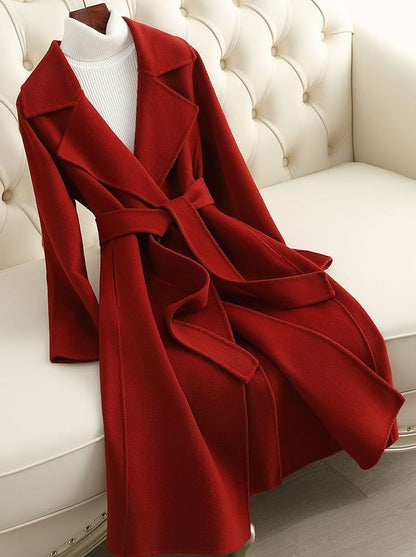 Inez - Lang kåpe med vendbart design