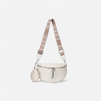 Emma – Skulderveske med avtagbare stropper og glidelåslommer