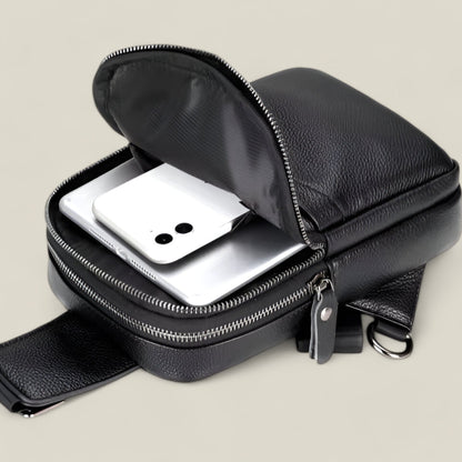 Elliot - Elegant Kompakt Brystveske med Justerbar Stropp-4