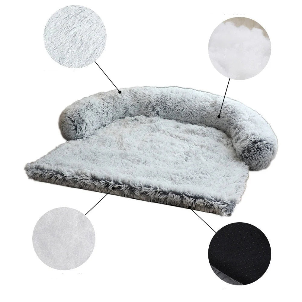 ComfyPaws - Sovesofa for kjæledyr med ergonomisk støtte og avslapning
