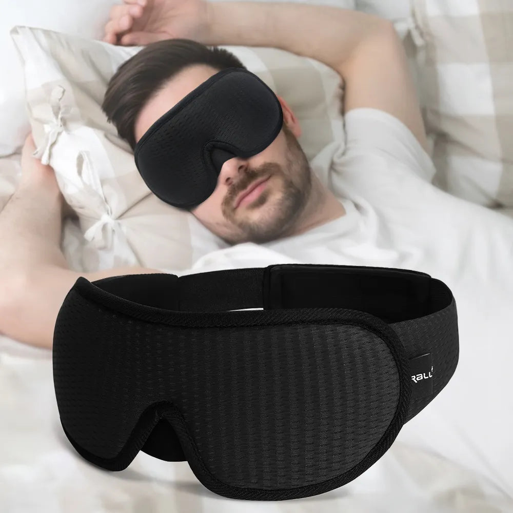 UltraComfort - 3D-søvnmaske for lysblokkering og ultimat komfort