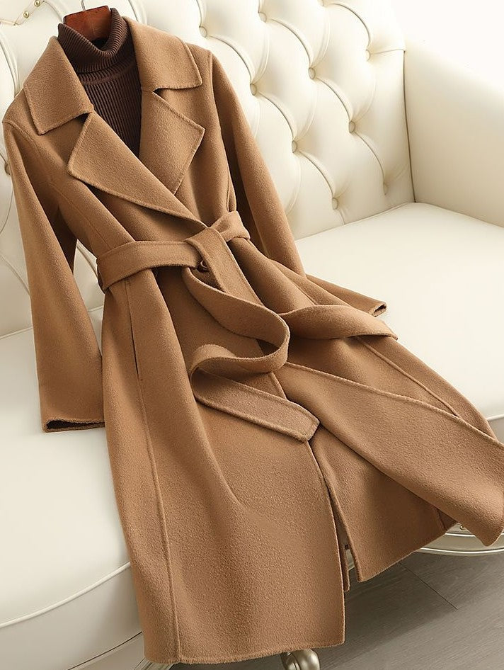 Inez - Lang kåpe med vendbart design
