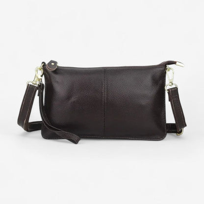 Ashley – Håndveske med spennestrå og glidelåslommer