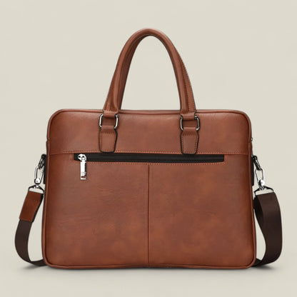 Cillian - Elegant Mønstret Forretningsveske med Justerbar Stropp-4