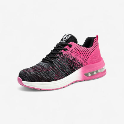 Damian – Joggesko med Rund Tupp og Mønstret Såle