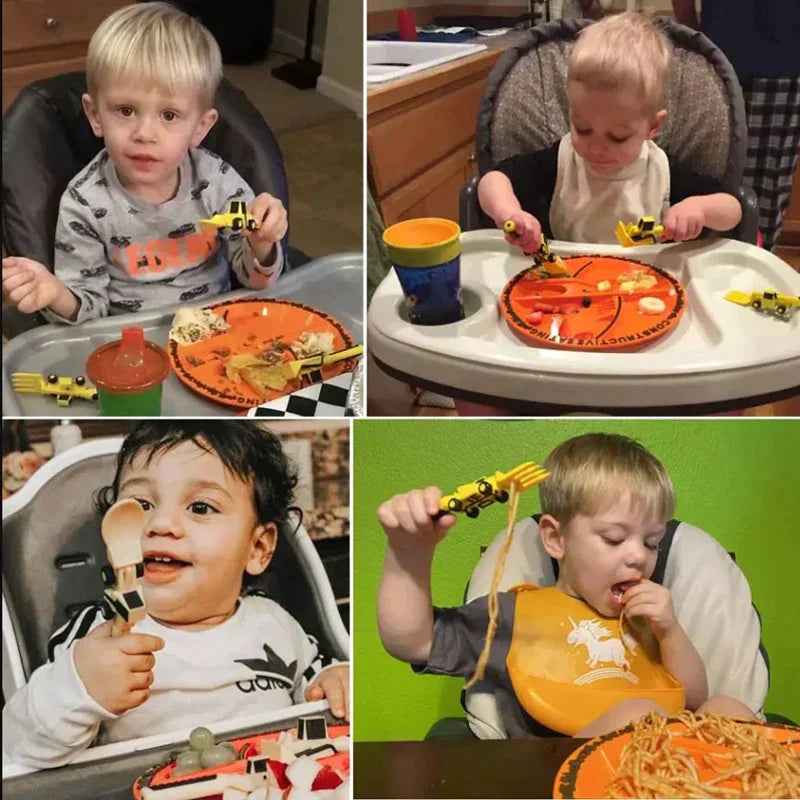 KiddoDine - Barnevennlig servise for morsomme og sunne måltider