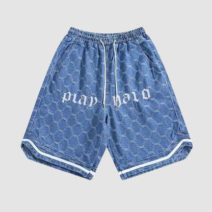 Bart - Vide shorts med snøring i linningen og sidelommer