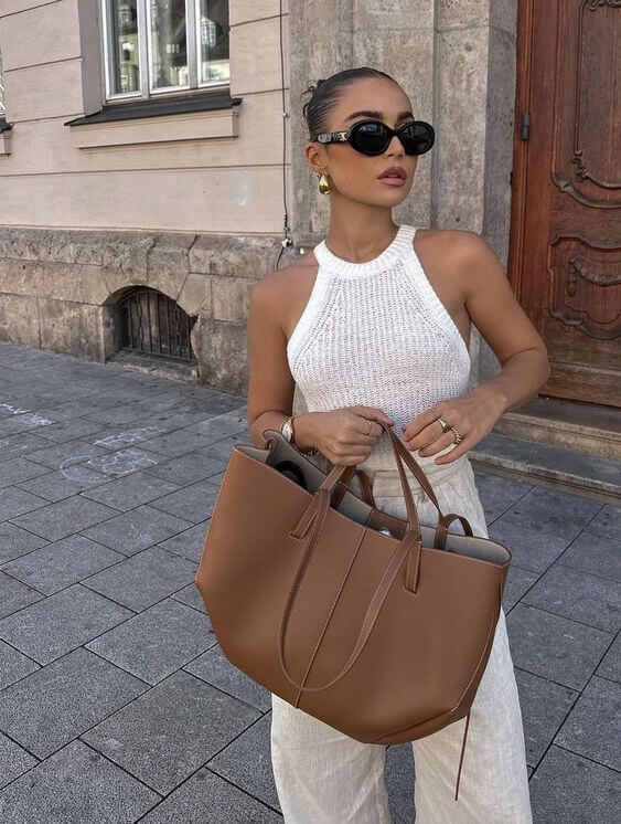 Isabella - Vintage veske med sikker lukking