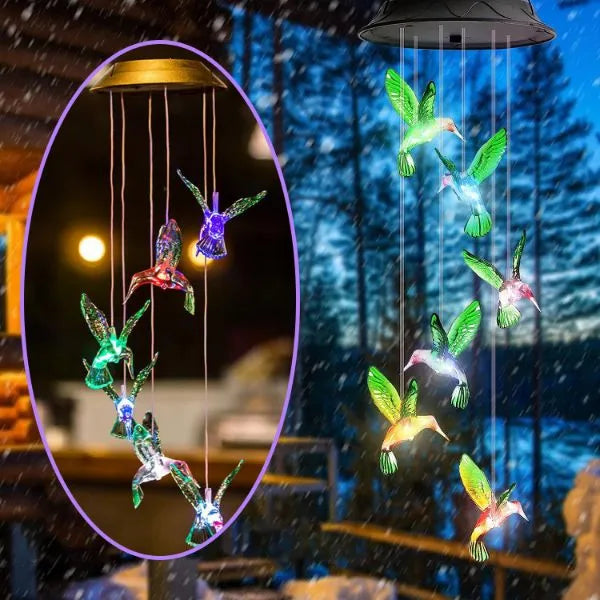 LumiBirds - Lys opp hagen din med solcelledrevne fugler uten behov for kabler