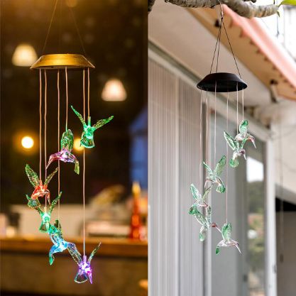 LumiBirds - Lys opp hagen din med solcelledrevne fugler uten behov for kabler