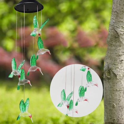 LumiBirds - Lys opp hagen din med solcelledrevne fugler uten behov for kabler