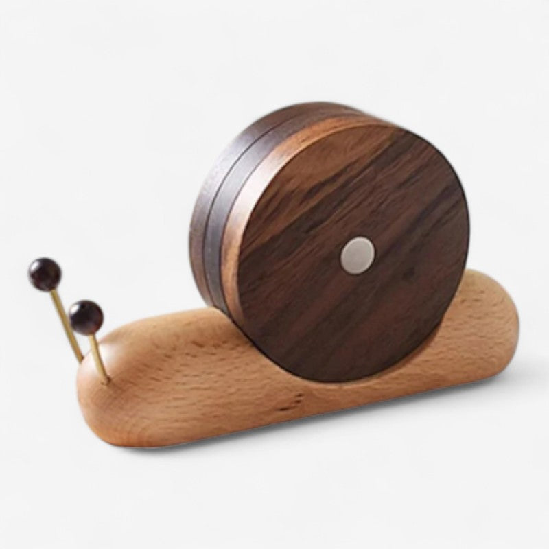 CozyShell – Koppunderlag med Snegledesign