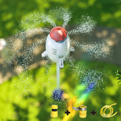 AquaRocket - Vannstrålerakett for familiemoro og hagevanning